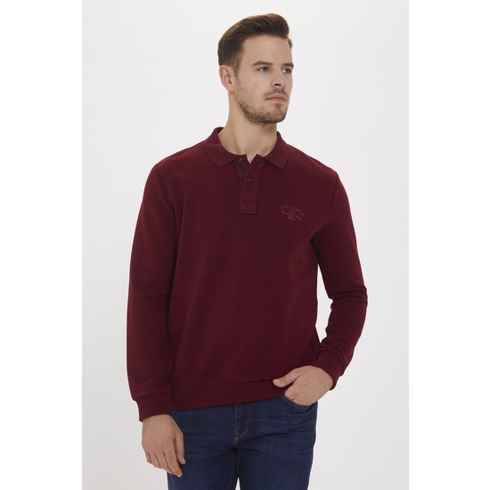 Lee Cooper Newblend Erkek Polo Yaka Sweatshirt Fiyatı