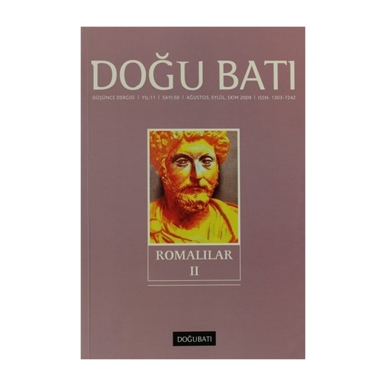 Doğu Batı Düşünce Dergisi Sayı 50 Romalılar 2 Kitabı ve Fiyatı