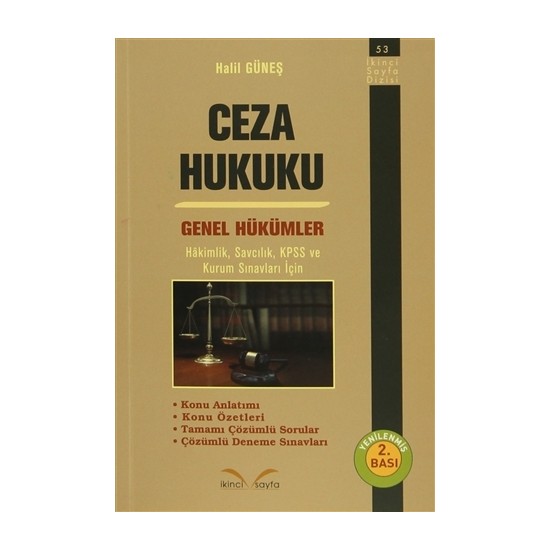 Ceza Hukuku Genel H K Mler Kitab Ve Fiyat Hepsiburada