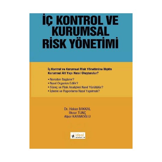 İç Kontrol Ve Kurumsal Risk Yönetimi Kitabı ve Fiyatı