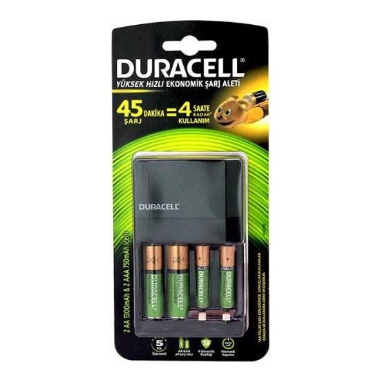 Duracell Cef 14 Hızlı Pil Şarj Aleti Pilli Aa Aaa 2 Fiyatı