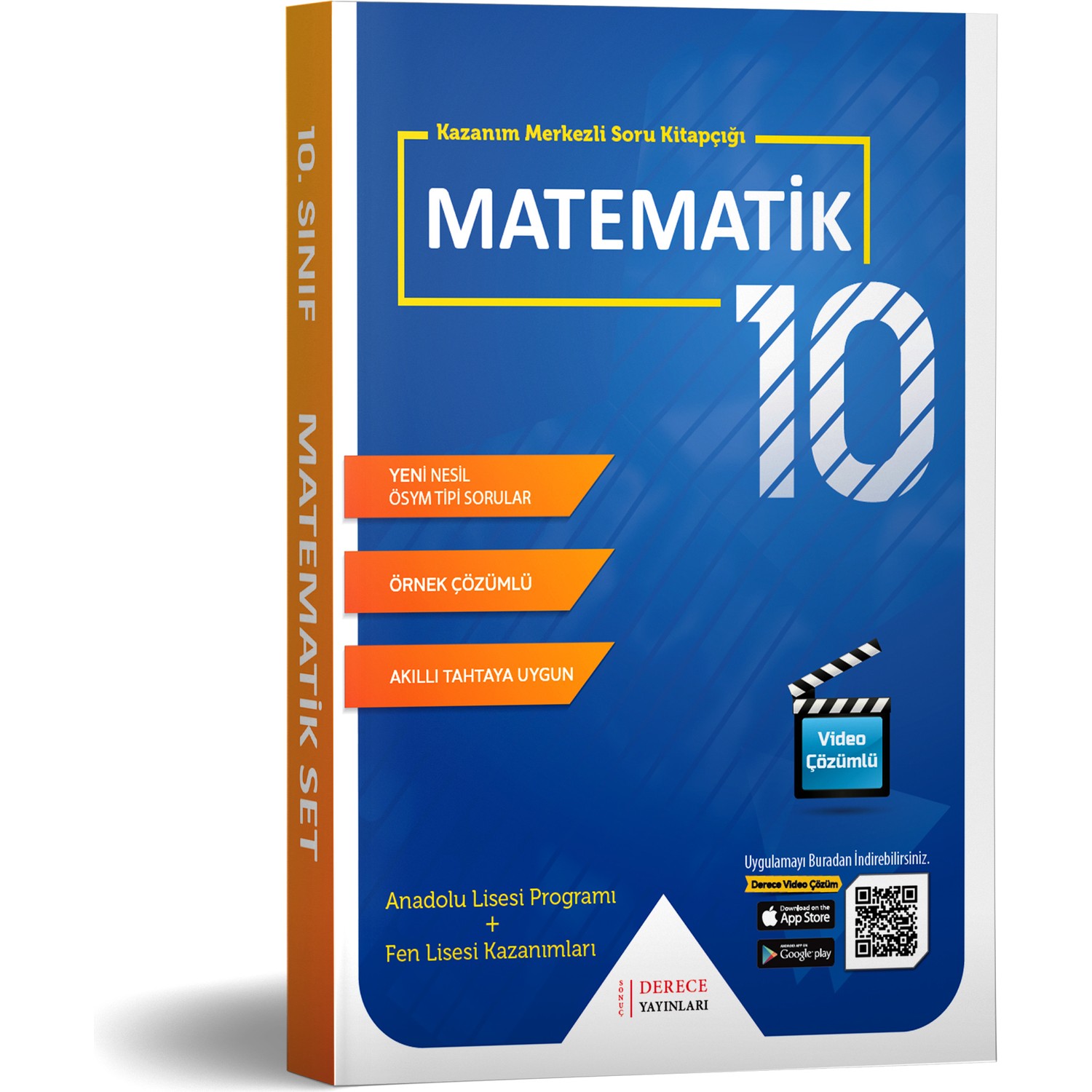 Derece Yayınları DRC 10 Sınıf Matematik Modüler Set Kitabı