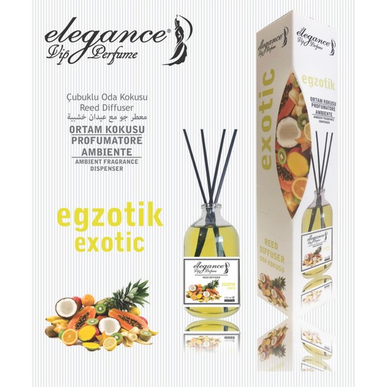 Elegance Vip Perfume Exotic Reed Diffuser Bambu Çubuklu Oda Fiyatı