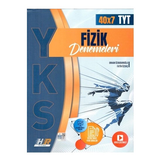 Hız ve Renk Yayınları TYT Fizik 40 x 7 Denemeleri Kitabı ve Fiyatı