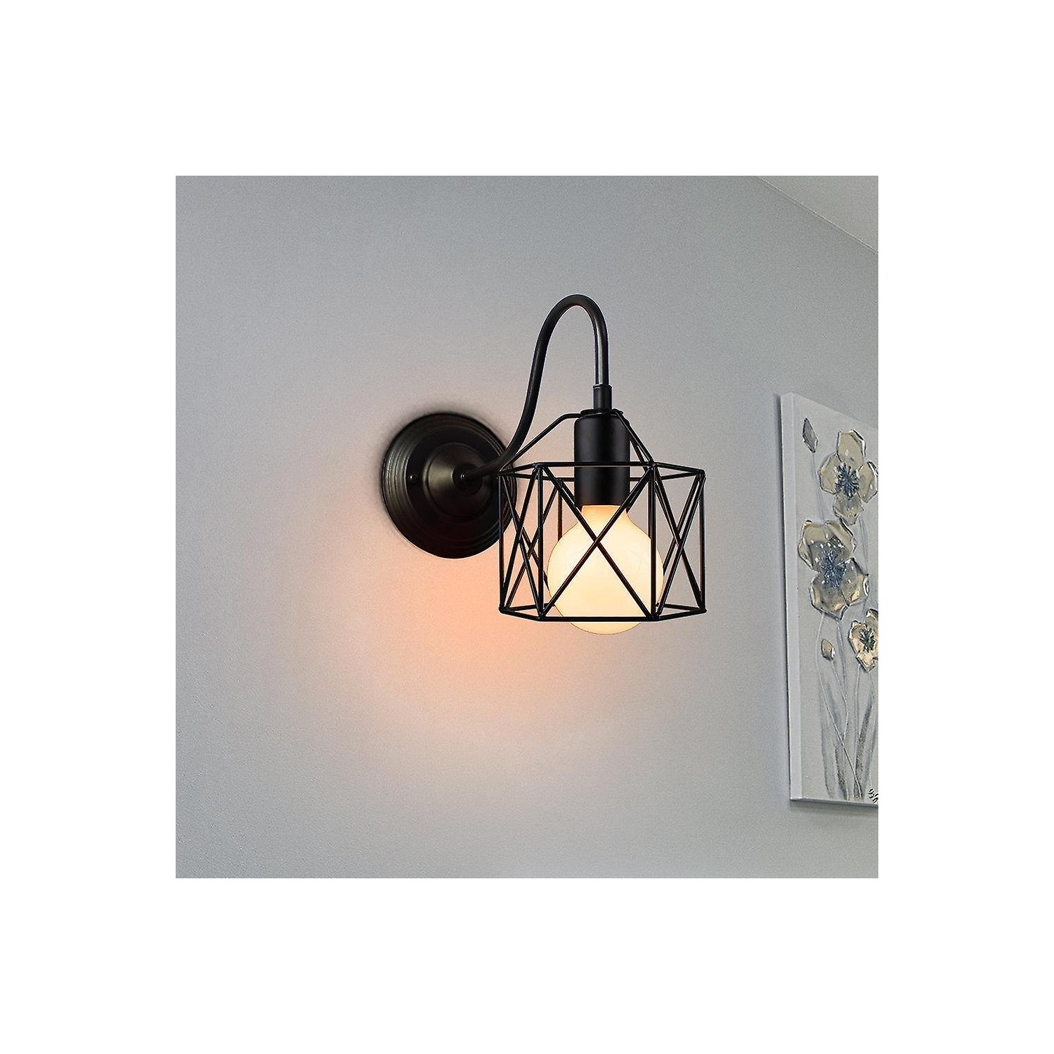 Sld Vintage Led Duvar I K Retro Loft End Striyel Duvar Fiyat