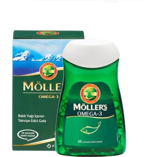 Möllers Omega 3 Balık Yağı İçeren 30 Kapsül Fiyatı