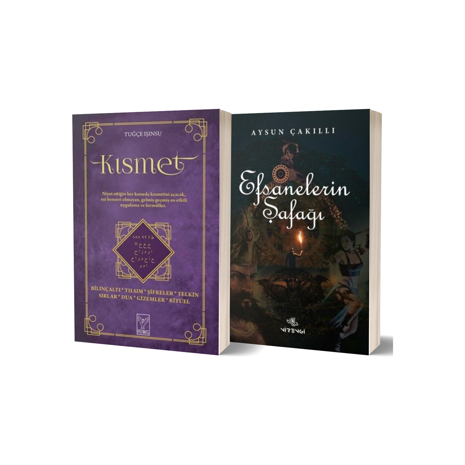 Kısmet Efsanelerin Şafağı 2 Kitap Set Tuğçe Işınsu Kitabı