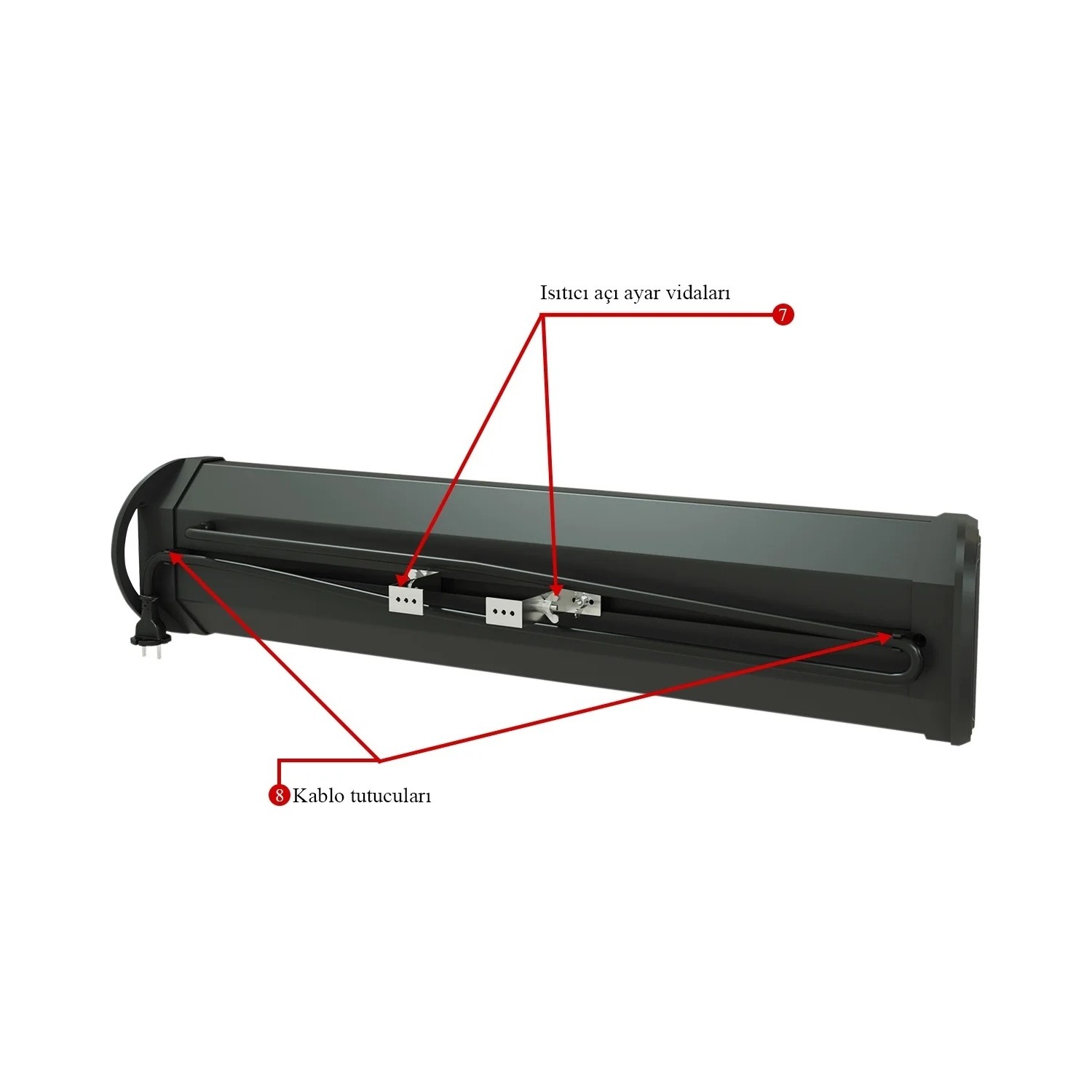 Mirkraft Y 2000 Effect 2000 W Duvar Tipi Infrared Elektrikli Fiyatı