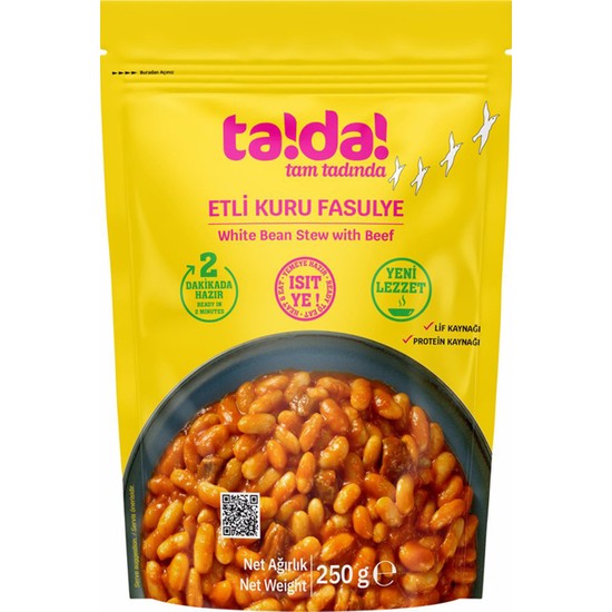 Tada Etli Kuru Fasulye 250 gr OnuAl Fiyat Arşivi