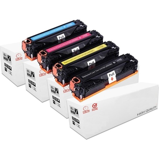 PlusPrint Hp Laserjet Pro Mfp M280NW Cmyk Muadil Toner Seti Fiyatı