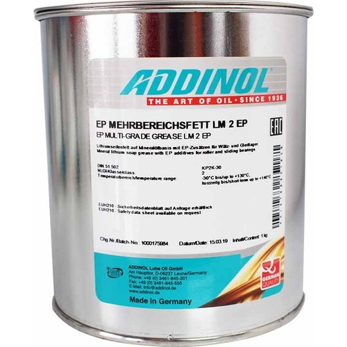 Addinol Multi Grade Grease Lm 2 Ep Çok Amaçlı Lityum Fiyatı