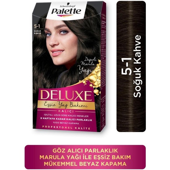 Palette Deluxe 5 1 Yoğun Kahve X 2 Adet Gliss Color Fiyatı