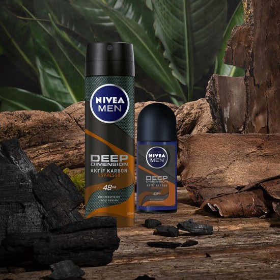 NIVEA Men Erkek Roll On Deodorant Deep Dimension Espresso 48 Fiyatı