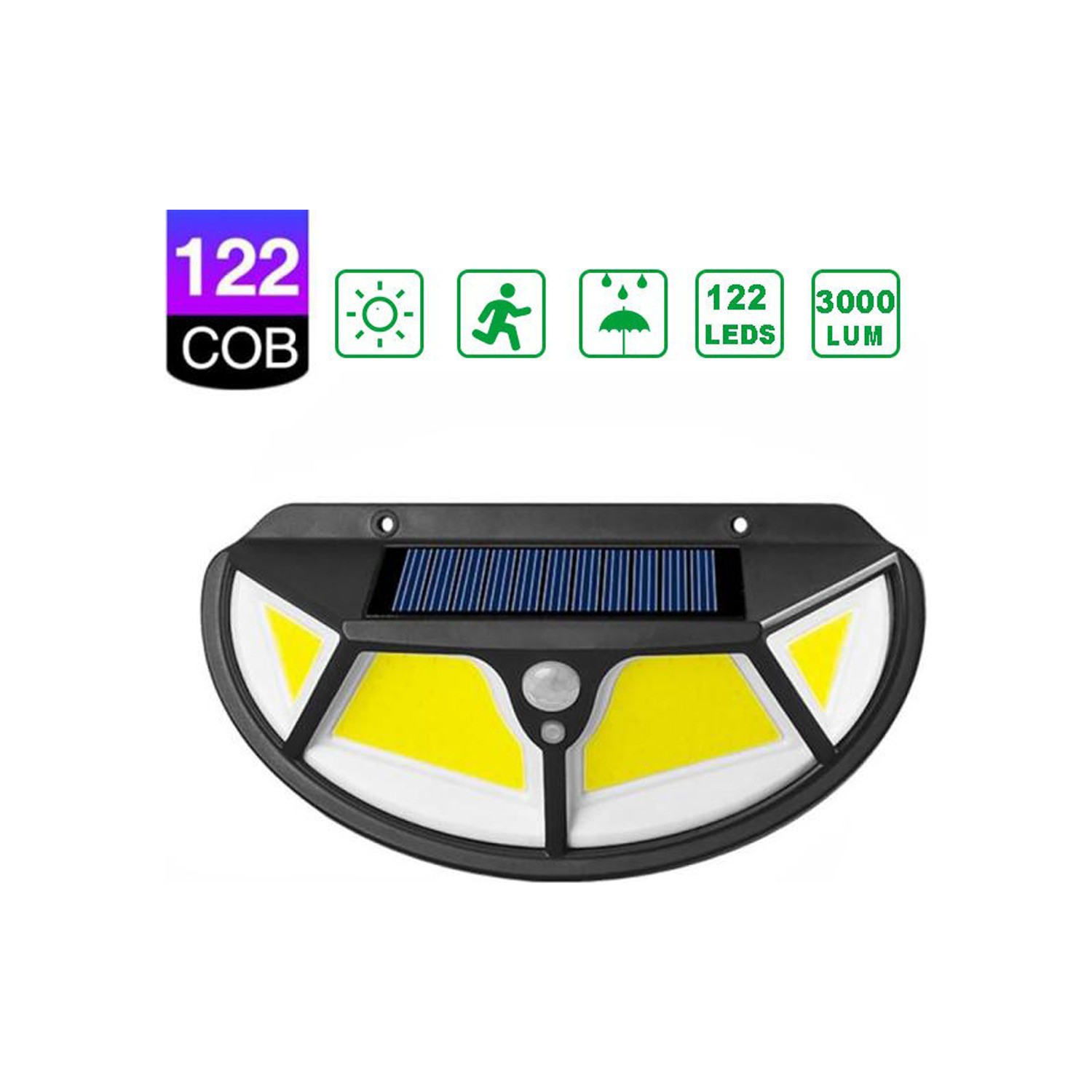 Technojet Ledli Oval Cob Led Solar G Ne Enerjili Bah E Fiyat