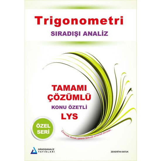 Sıradışı Analiz LYS Trigonometri Soru Bankası Konu Özetli Kitabı