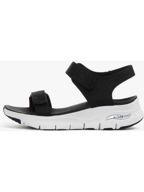 Skechers ARCH FİT TOURİSTY Kadın Siyah Sandalet 119247 Fiyatı