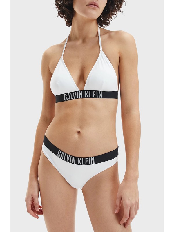 Calvin Klein Logolu Çıkarılabilir Dolgulu Üçgen Bikini Üstü Fiyatı