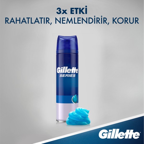 Gillette Series Tıraş Jeli Nemlendirici 200 ml Fiyatı