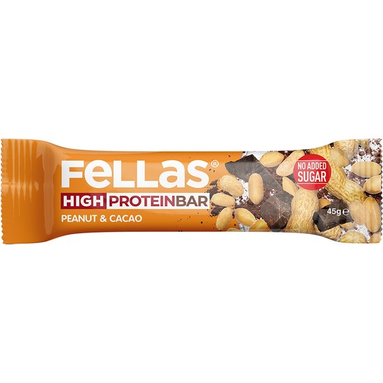 Fellas Yüksek Protein Bar Yer Fıstığı ve Kakaolu 45 gr x Fiyatı