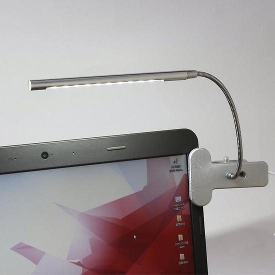 Xinh Klipsli 10 LED USB Işık Esnek Gooseneck Okuma Fiyatı