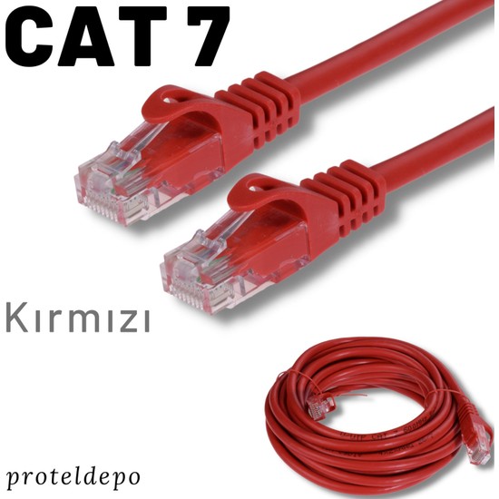 IRENIS 5 Adet Cat7 Kablo Ethernet Network Internet Lan Fiyatı