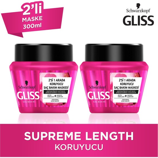 Gliss Supreme Length Maske Ml X Adet Fiyat