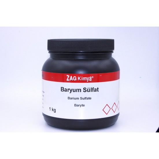 Zag Kimya Baryum Sülfat Barit 96 Chem Pure 1kg Fiyatı