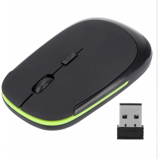 Shuji Kablosuz Fare 2 4g 1600DPI USB Ultra Ince Ergonomik Fiyatı