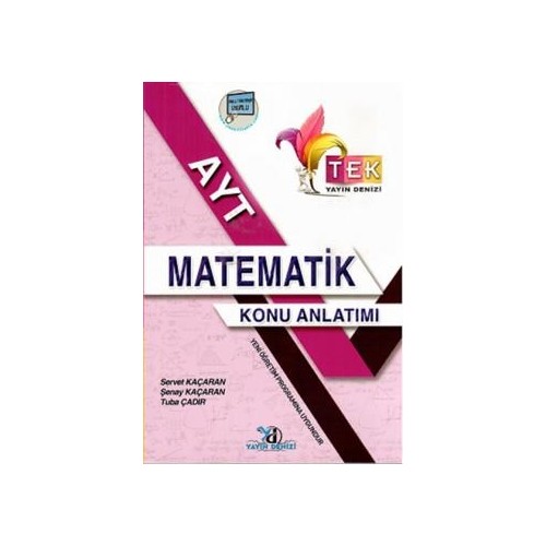 Yay N Denizi Yay Nlar Ayt Matematik Tek Serisi Konu Kitab