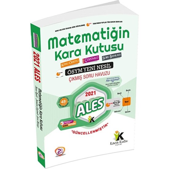 Ales Matemati In Kara Kutusu Cilt Tamam Dijital Z Ml Kitab