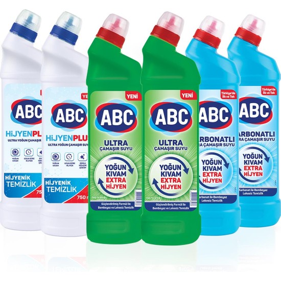 Abc Ultra Çamaşır Suyu 6 lı Paket Fiyatı Taksit Seçenekleri