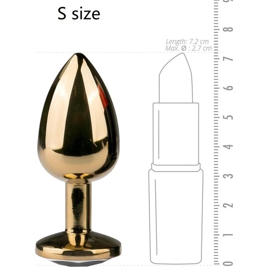 Joytoy Kalp Metal Anal Vajinal Golden Tıpa Plug Dildo S Size Fiyatı