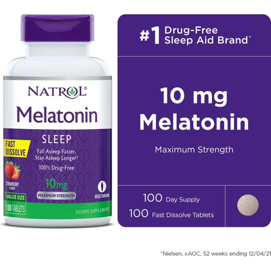 Natrol Advanced Sleep Mg Maximum Strength Time Release Fiyat