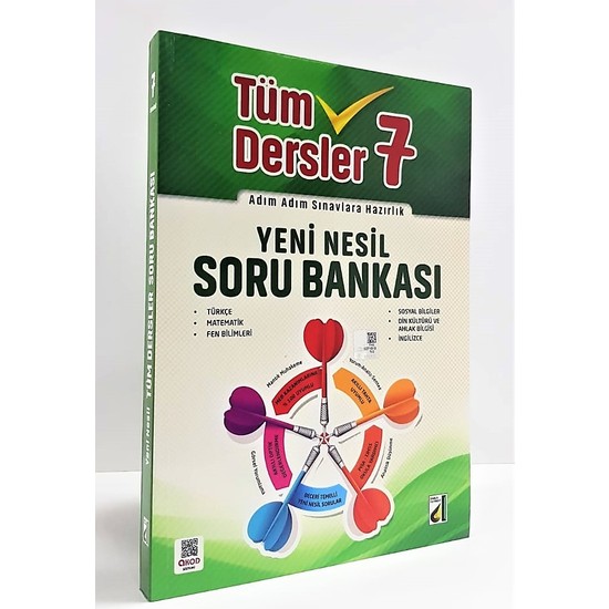 Damla Yayınevi 7 Sınıf Tüm Dersler Yeni Nesil Soru Bankası Kitabı