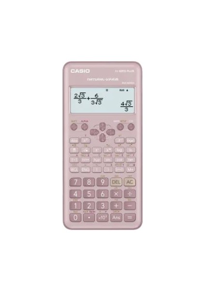 Casio Fx Es Plus Pembe Bilimsel Fonksiyonlu Hesap Makinesi Fiyat