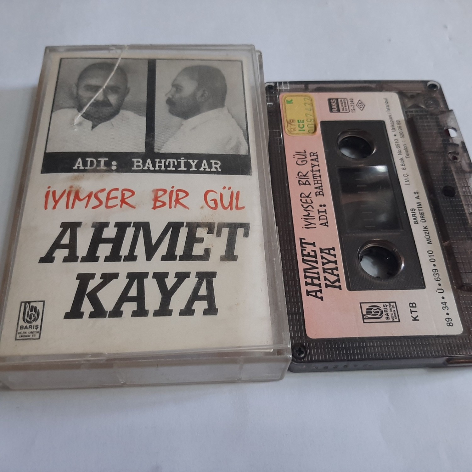 Ahmet Kaya Iyimser Bir Gül Adı Bahtiyar Kağıt Baskı Kaset Fiyatı