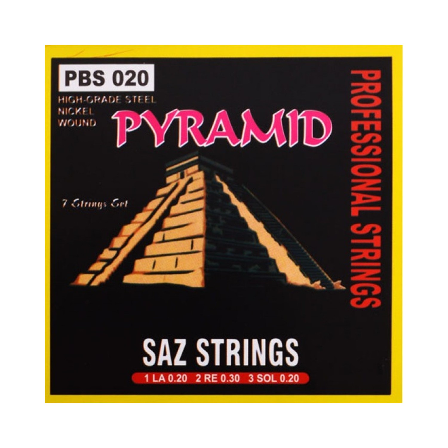 Pyramid PBS 020 Uzun Sap Bağlama Teli Takımı Fiyatı