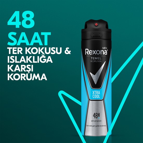 Rexona Men Temel Koruma Erkek Sprey Deodorant Xtra Cool Fiyatı