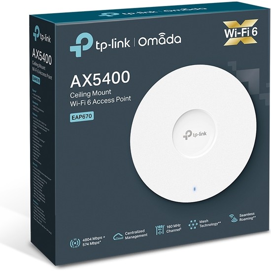 Tp Link Eap Ax Mbps Tavan Tipi Wifi Access Point Fiyat