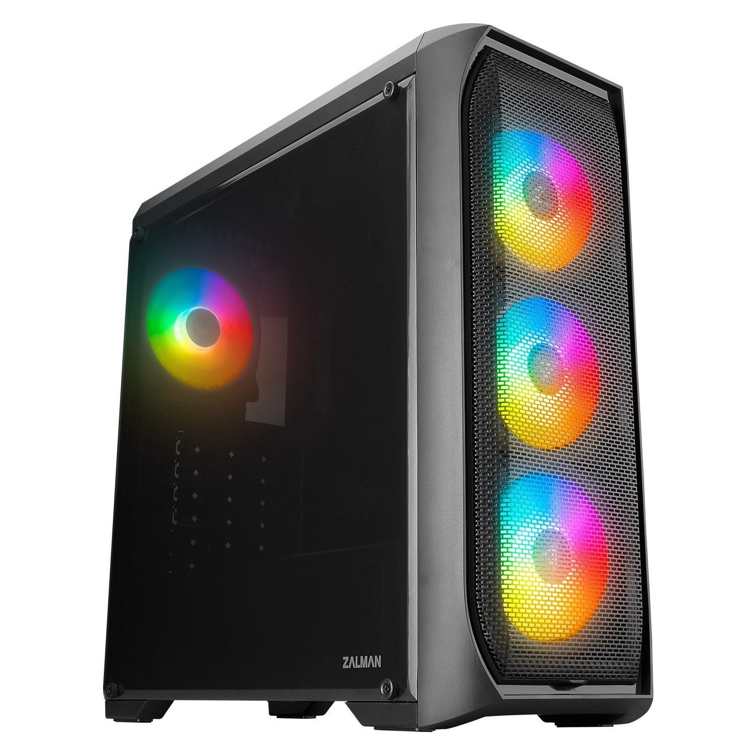 Zalman N Mf Se Adet Rgb Fanl Megamax W Siyah Fiyat