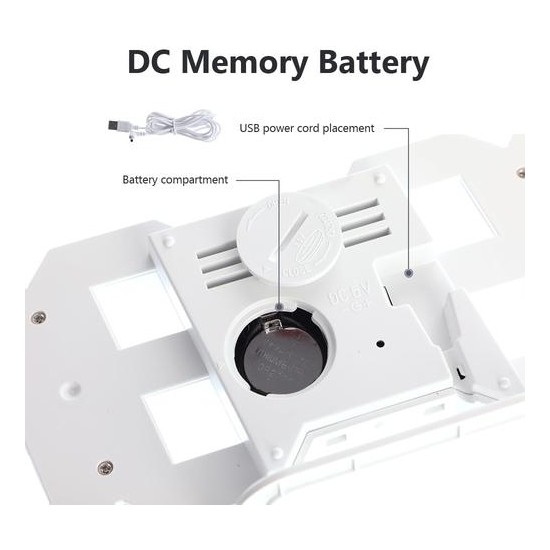 Xinh Hooqict 3D LED Dijital Büyük Duvar Saati Modern Tasarım Fiyatı