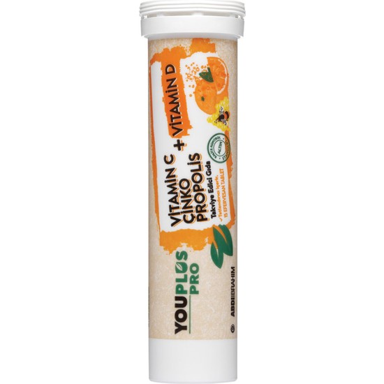 Youplus Pro Vitamin C D Çinko Propolis 15 Efervesan Fiyatı