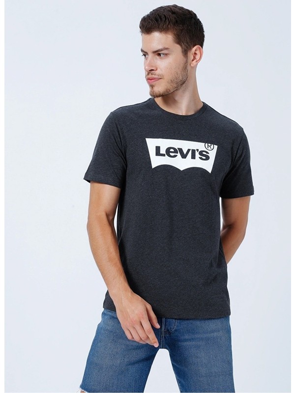 Levi s Erkek Bisiklet Yaka Siyah T Shirt A4913 0000 Fiyatı