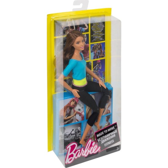 Barbie Djy Barbie Sonsuz Hareket Bebe I Kumral Siyah Fiyat