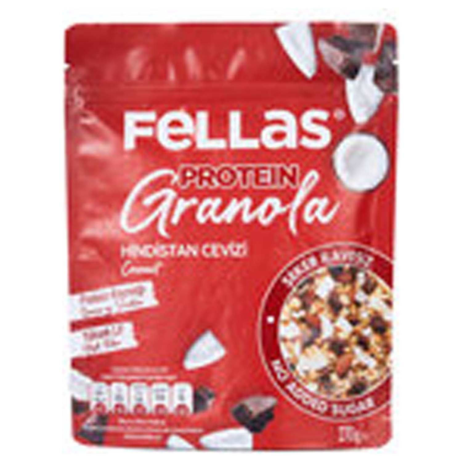 Fellas Hindistan Cevizi Ve Kakaolu Protein Granola Gr Fiyat