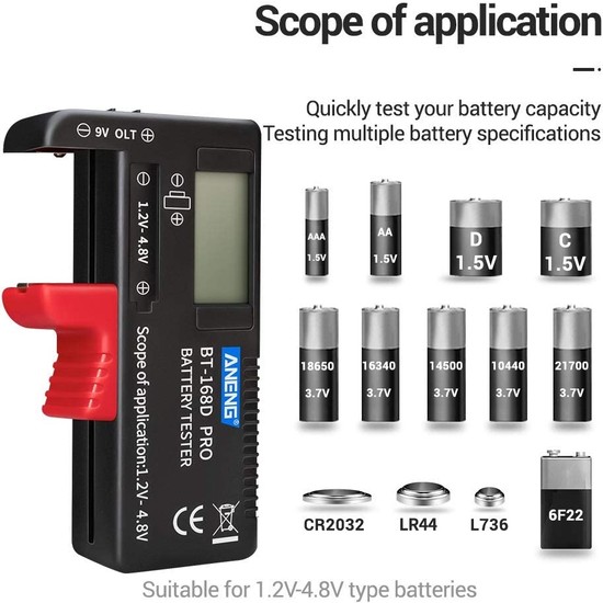 Hector Emporium Bt Pro Lcd Ekranl Dijital Pil Kapasite Fiyat