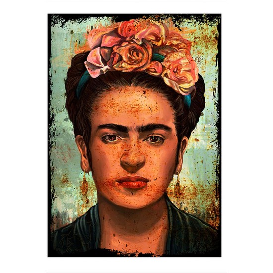 Ekart Frida Kahlo Modern Ahşap Tablo Fiyatı Taksit Seçenekleri