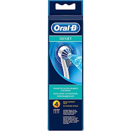 Oral B Ağız Duşu Yedek Başlığı Oxyjet 4 Adet Fiyatı