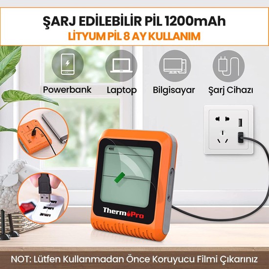 Npo Thermopro TP920 Cep Telefonu Kontrollü Bluetooth ve Fiyatı