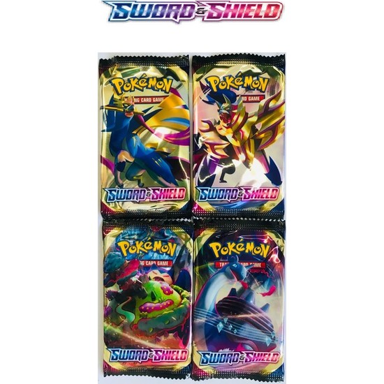 Pokemon 3 lü Set 12 Paket Pokemon Kart Bir Arada Fiyatı